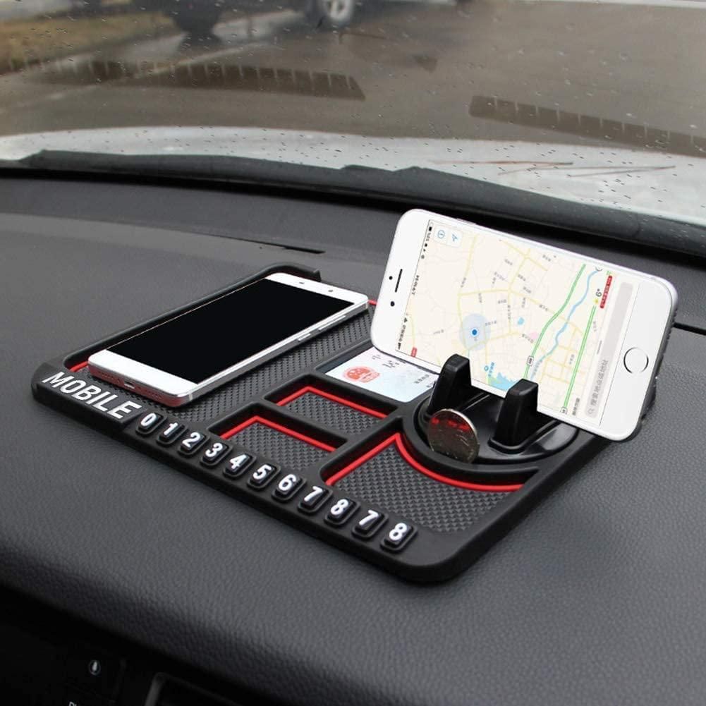 Anti-Slip Silicone Pad and Car Mobile Holders for Car Dashboard